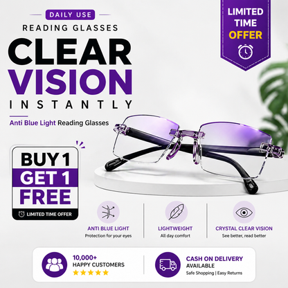 Smart Reading Glasses - Buy 1 Get 1 Free
