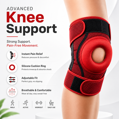 Silicon Knee Support For Pain Buy1 Get1 Free