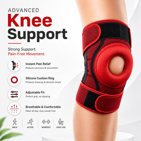 Silicon Knee Support For Pain Buy1 Get1 Free