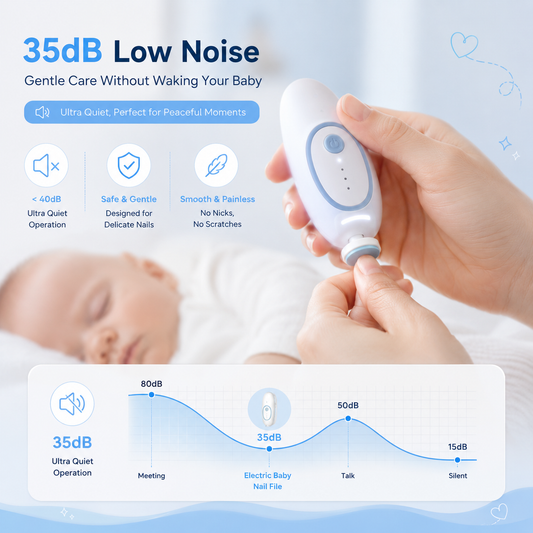 Gentle Baby Nail Trimmer | Rechargeable