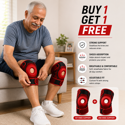 Silicon Knee Support For Pain Buy1 Get1 Free