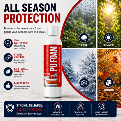 Gap Filler Foam Spray | Waterproof Crack & Leak Sealant