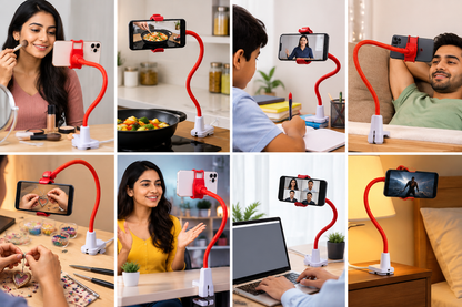 Adjustable Desk Stand for Video Making